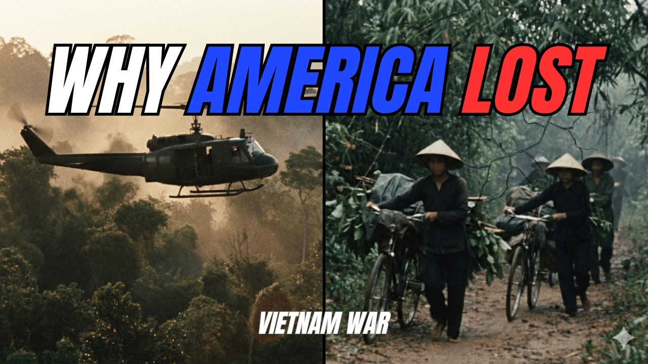 🪖 Вьетнамская война: объяснение причин поражения Америки (Тетское наступление, туннели, тропа Хо ...