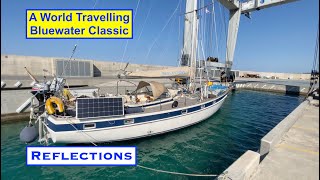Hallberg Rassy 42 Reflections 30+ years around the world, still sailing!   We help with Boat work.