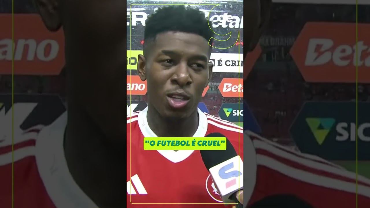 VITÃO LAMENTA EMPATE E CHANCES PERDIDAS PELO INTER | #shorts | ge.globo