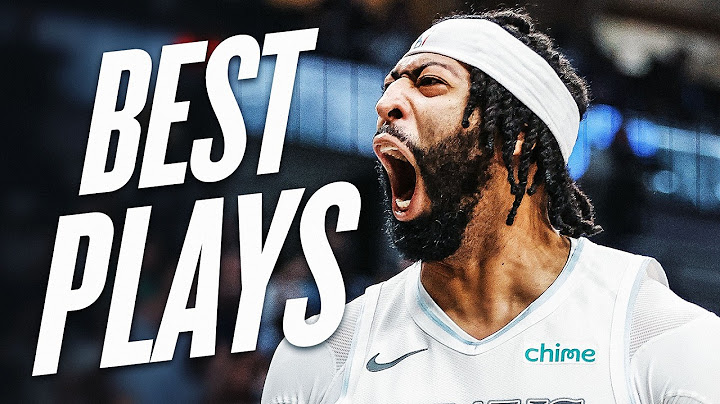 Anthony Davis' Best Mavs Moments!