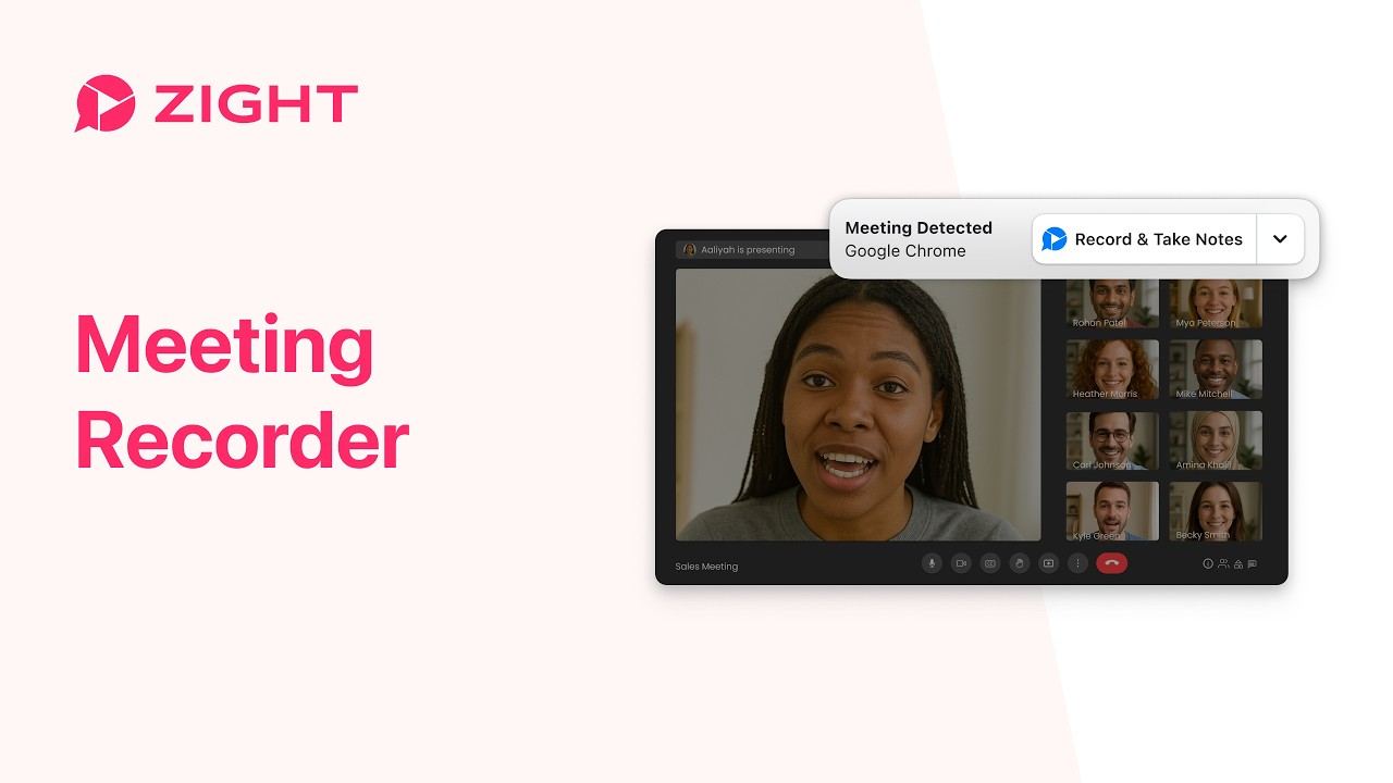 Never Take Meeting Notes Again | Zight Meeting Recorder