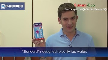 Thiết bị lọc nước nano Barrier - Sunny Eco