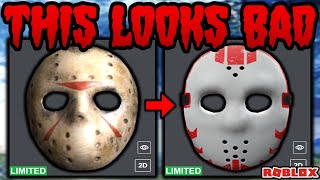 Roblox Just Ruined This Classic Limited Item Hockey Mask Youtube - hockey mask roblox wiki