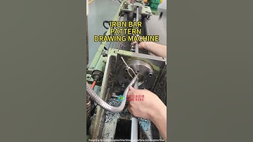 Iron Bar Pattern Drawing Machine 