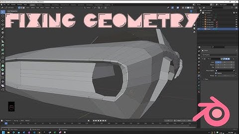Modelling a Car in Blender | Part 7 | Fixing Geometry Around the Grill