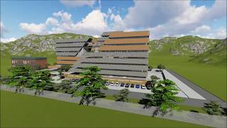 PAF Hospital Islamabad (Final Concept Design Animation)