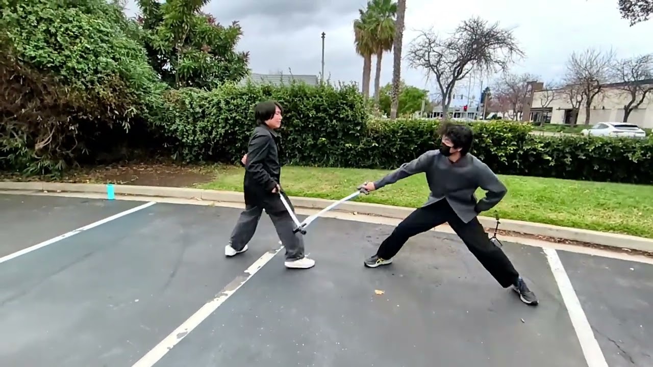 Homemade Hema Sabre Sparring