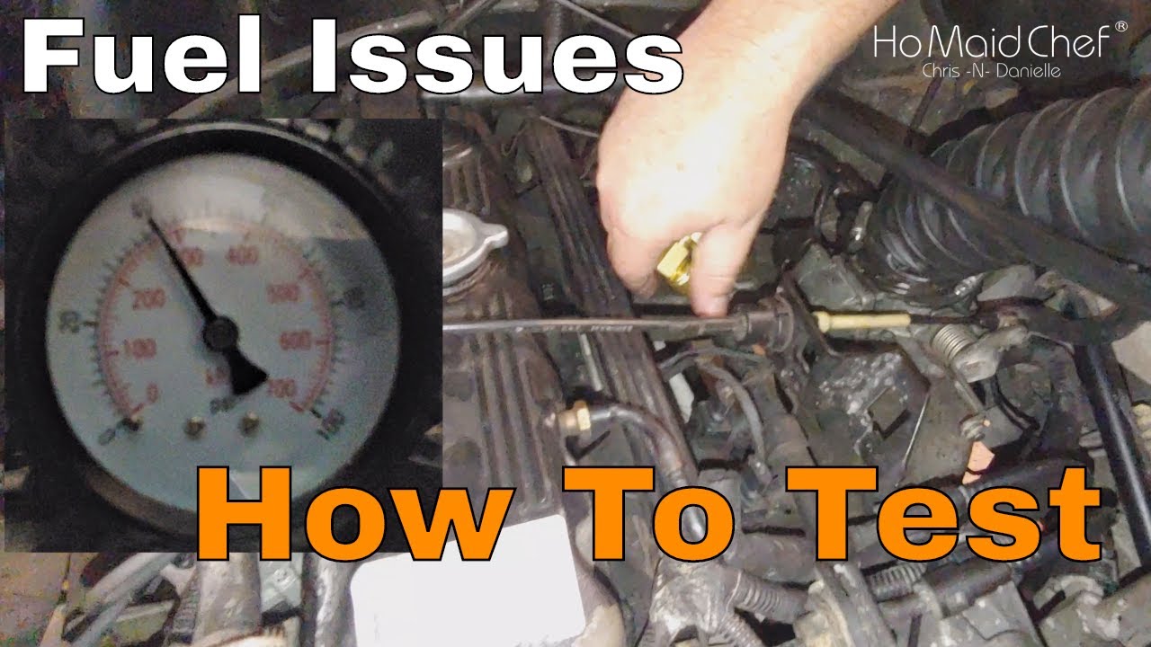 How To Test Fuel Pressure And Fuel Regulator || Jeep Sputtering E07 -  YouTube