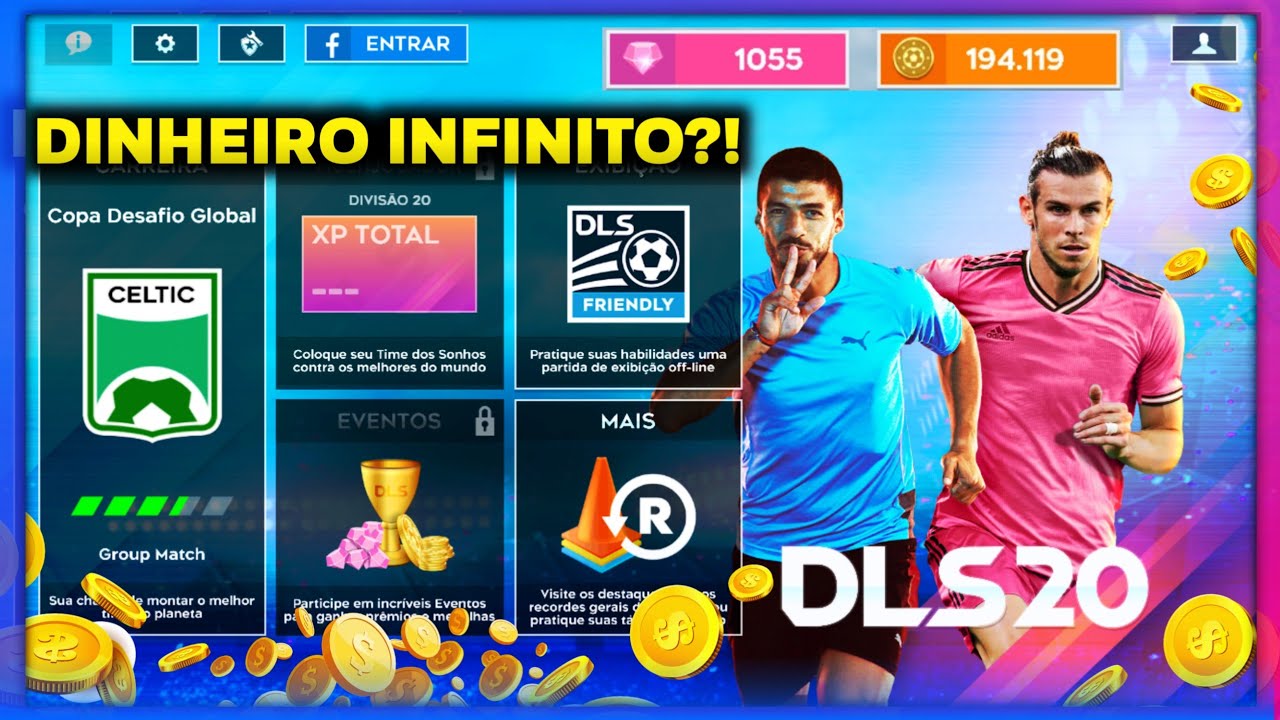 DREAM LEAGUE SOCCER 2019 MOD DINHEIRO INFINITO! 