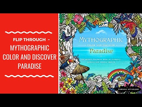  Mythographic Color & Discover: Paradise: An Artist's