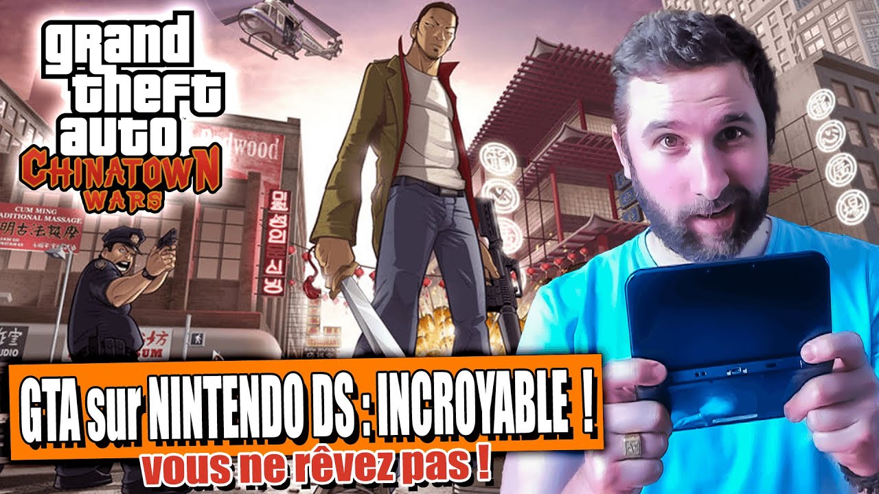Je Teste GTA Sur NINTENDO DS INCROYABLE JEU YouTube 