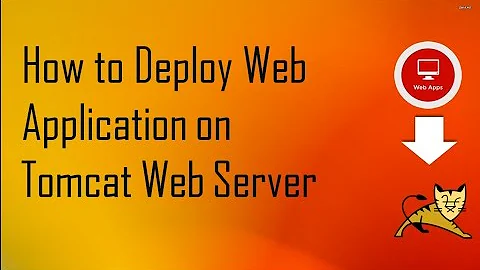 How to Deploy Web Application on Tomcat Web Server