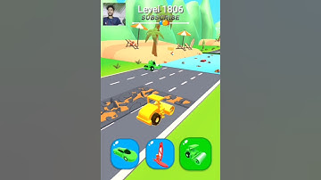 Shape-shifting Funny Race Gameplay new hyper casual game Level-1806 #shorts #gameplay #shapeshifting