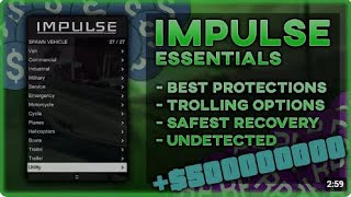 NEW 2025 GTA 5 Mod Menu Free Impulse + Undetected PC Hacks Online Menu 2025