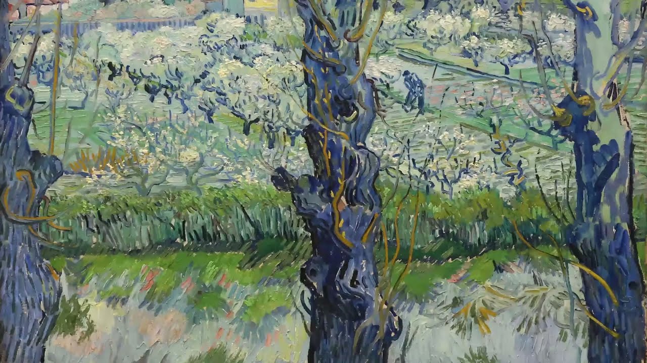 Vincent van Gogh | View of Arles, Flowering Orchards & More | Silent Art Screensaver