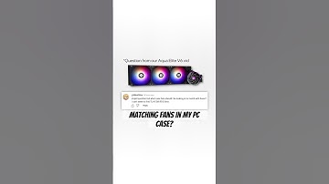 How do I get matching fans in my PC Case? #pcsetup #pc #pcbuilds #pcbuilding