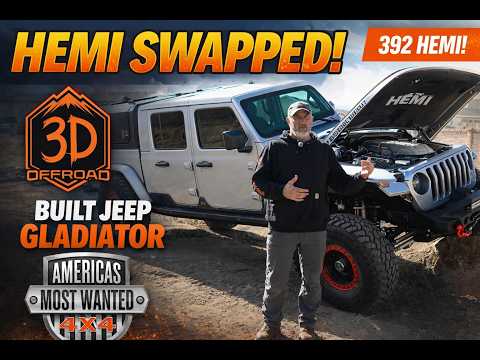 This Jeep Gladiator Got a 392 HEMI Swap