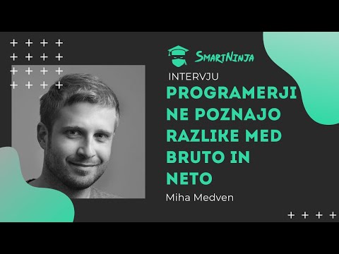 Programerji ne poznajo razlike med bruto in neto (SmartNinja Slovenija)