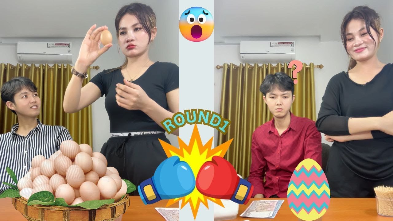 ពងvsពង (ខៀវ ឬ ក្រហម) [Funny Challenge]