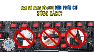 Hướng dẫn vệ sinh bàn phím cơ đúng cách! | Phong Cách Xanh