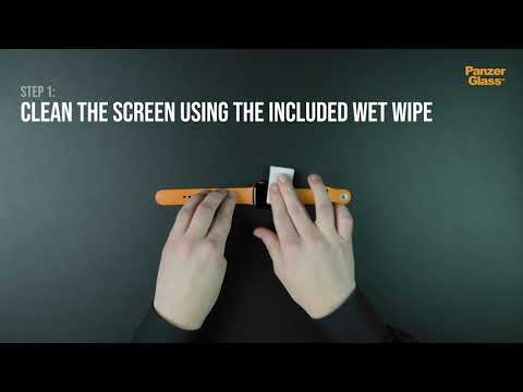 PanzerGlass™ Apple Watch full body protection installation guide