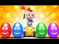 Color Suprise egg Finger Family música colorida Learn Sing A Song! Infantil Nursery Rhymes