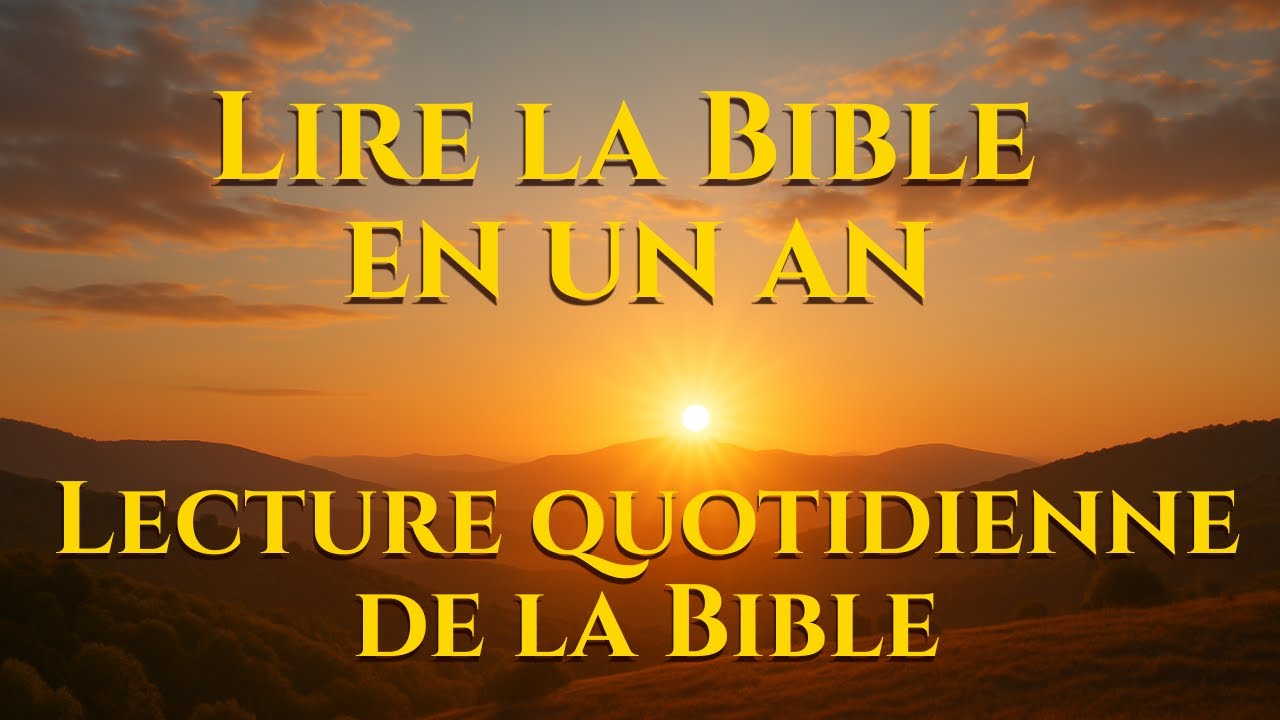 Jour 069 - Lecture Biblique Quotidienne | Le Centre de Lecture Biblique