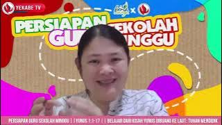 PERSIAPAN GSM 229 - BELAJAR DARI KISAH YUNUS DIBUANG KE LAUT: TUHAN MENDIDIK