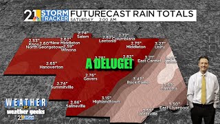 Heavy Rain, Flooding Concerns! "Weather For Weather Geeks" 11/9/22