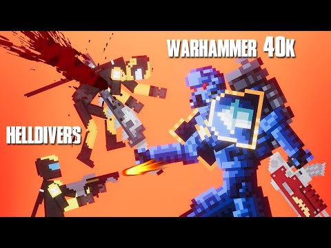 Warhammer 40K Space Marine vs Helldivers - Who will win ?
