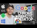 Control your PC with your Phone 😲 Chrome Remote Desktop how to setup guide