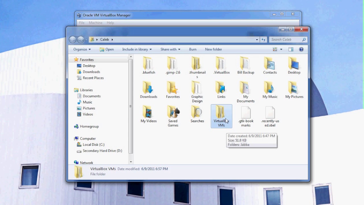 delete virtualmachine on virtualbox