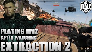 Playing DMZ after watching EXTRACTION 2 #callofdutydmz #codmw2 #warzone2