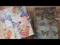 PROCESS VIDEO || Using Napkins on Junk Journal Covers ((SOLD))