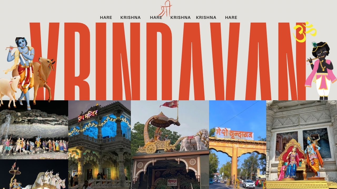 Vrindavan Diaries 🙏💕 | Prem Mandir, Krishna Janmabhoomi, Chandrodaya & ISKCON Temple 🛕✨