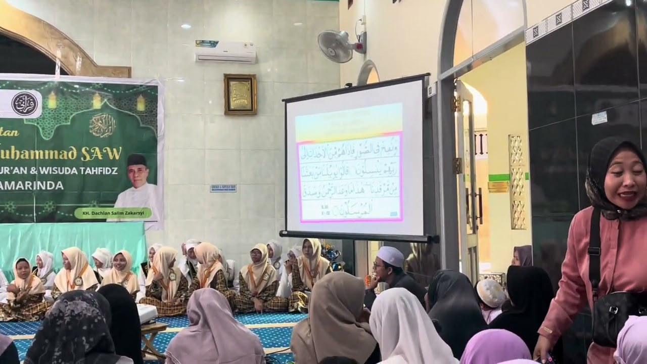 Acara fisuda santri wan santriwati masjid AL-ISRO(mama kiki family)