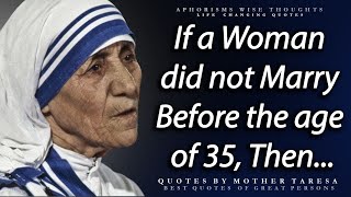 Quotes ; Exciting Quotes and Sayings of Mother Teresa | Aphorisms, Wise Thoughts
