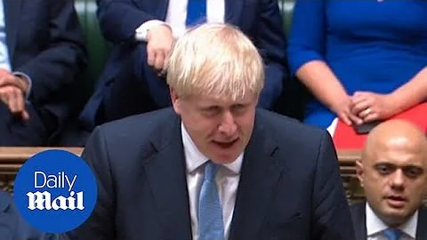 Boris Johnson says the Irish backstop must be scrapped entirely