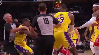 Chris Paul-Rondo And Brandon Ingram All Gets Ejected For Throwing Punches