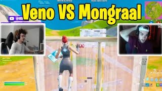 Veno VS Mongraal 1v1 BuildFight #fortnite
