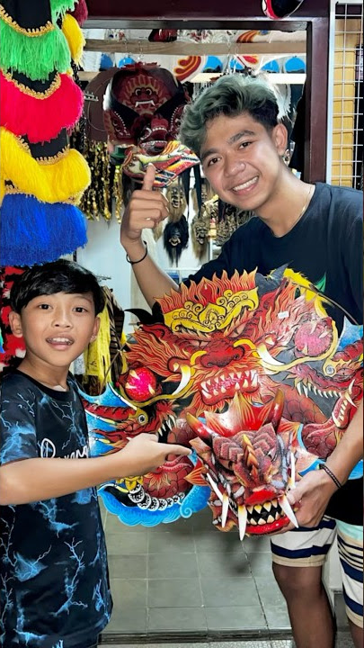 Dimas bingung pilih barongan di GWSM #shorts