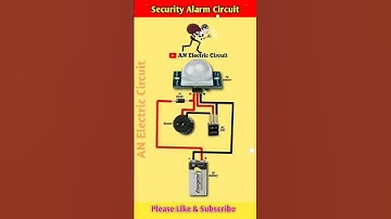 "Simple & Effective Security Alarm Circuit for Home & Office 🛡️🔔" #circuit #electricalcircuit