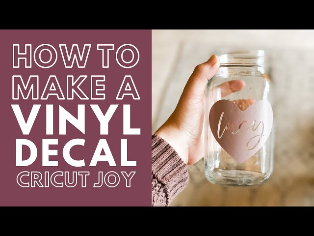 How to Use Smart Vinyl: Phone Decal with Cricut Joy for Beginners