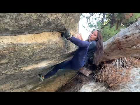 Beta Video for climb Dream Tiger v9, Black Mountain