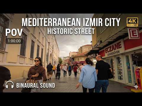 Izmir, Türkiye | İzmir | Walking Tour 4K