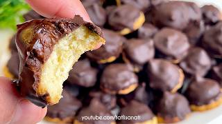 Çayin Yaninda Bağimlilik Yapan Denenme Rekorlari Kiran Çi̇kolata Dolgulu Kiyir Kurabi̇ye