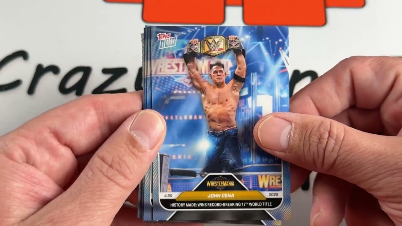 John Cena Title Win | Topps Now