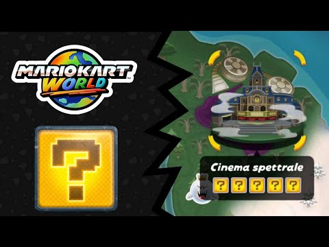 Dove TROVARE tutti i PANNELLI ? del CINEMA SPETTRALE - Mario Kart World tutorial ITA