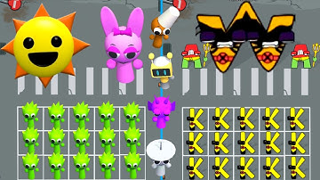 Merge Alphabet Monster Fusion Vs SPRANKY RUN: MERGE MASTER - Horror Sprunki Run, Merge Game Part 02