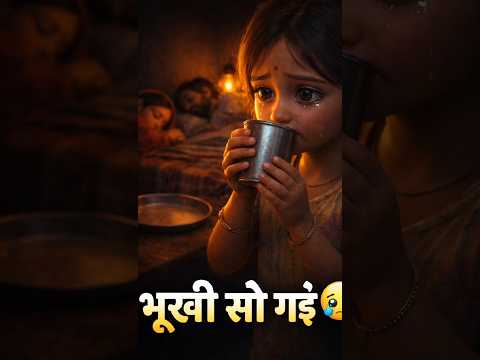 “बेटी ने अपनी भूख छुपा ली 😢❤️ | Heart Touching Story | Emotional Hindi Story#love #kuhupihuai